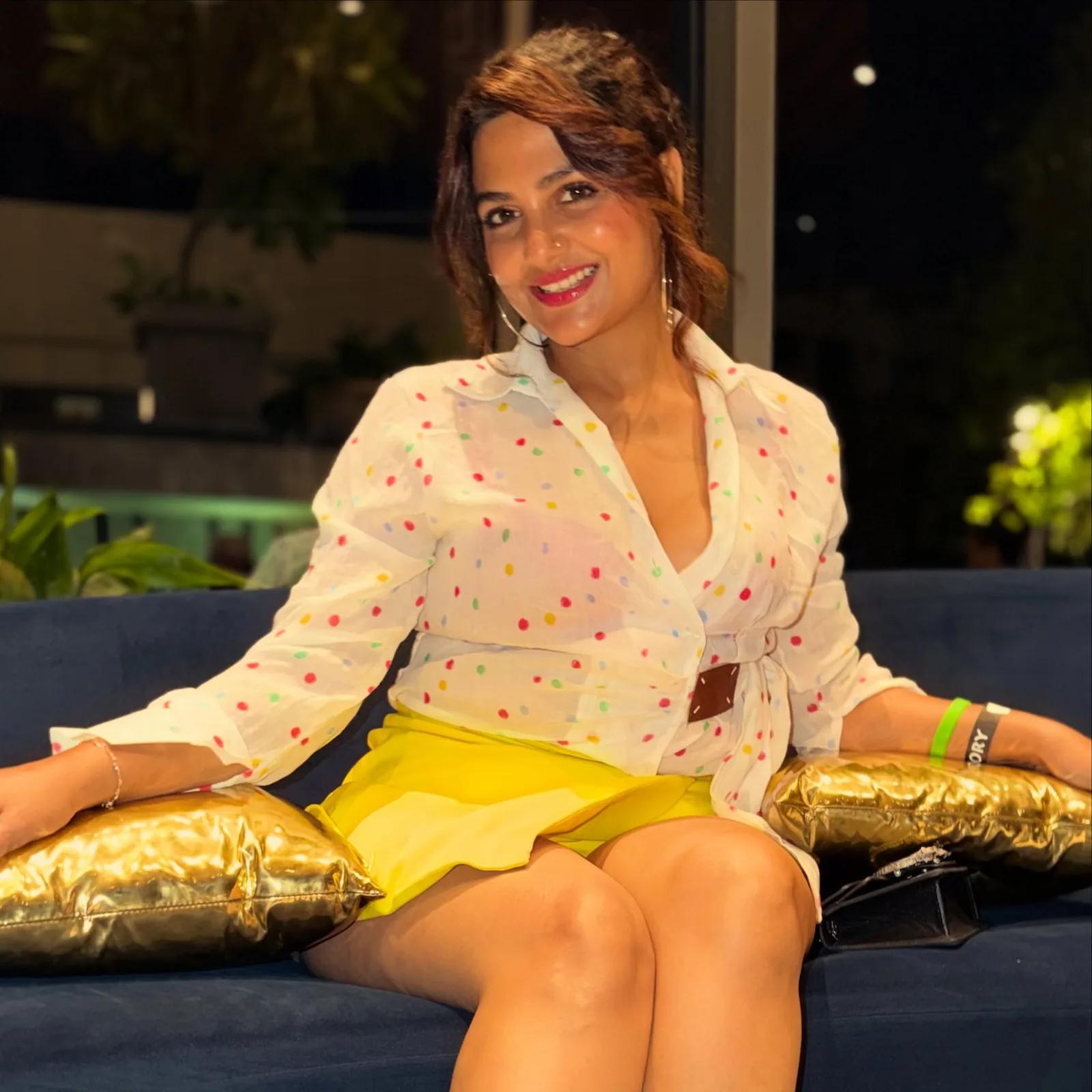 Hema Sharma with the Dadasaheb Phalke Icon Award